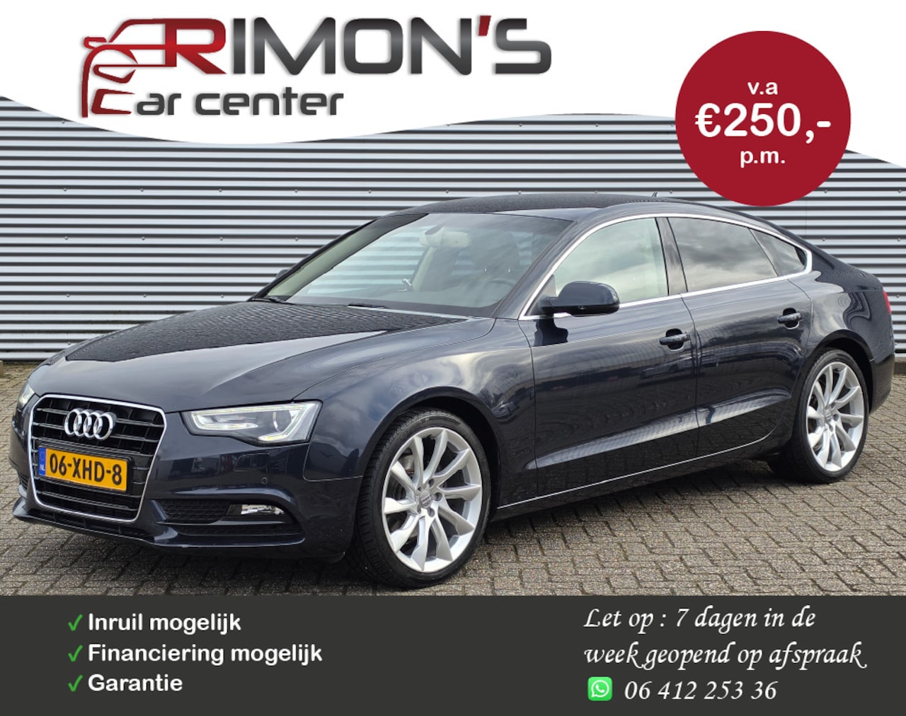 Audi A5 Sportback - 1.8 TFSI Pro Line Automaat Leder Navi Camera - AutoWereld.nl