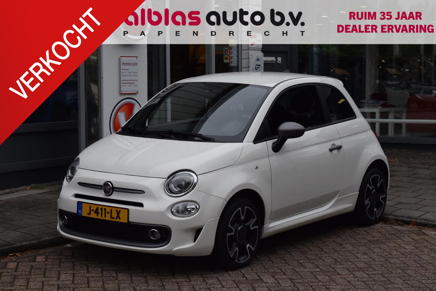 Fiat 500 - 1.2 Sport|Nav|Cruise|Carplay|PDC|TFT|16"| - AutoWereld.nl