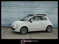 Fiat 500 C - 1.2 Lounge Cabrio Airco Sportvelgen Half Leer