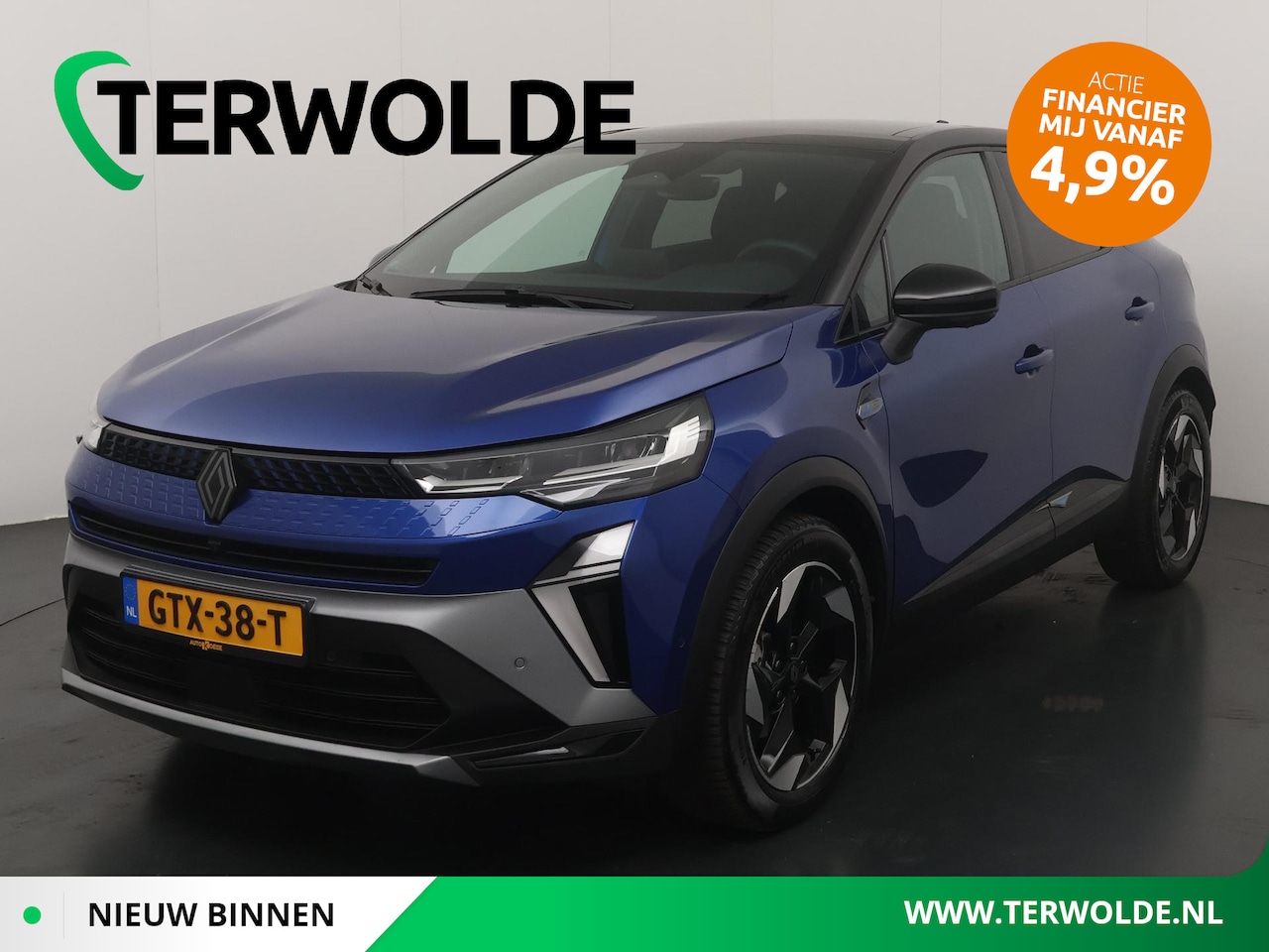 Renault Captur - esprit Alpine full hybrid E-Tech 145 | Panoramadak | Google Navigatie | Adapt. Cruise | - AutoWereld.nl