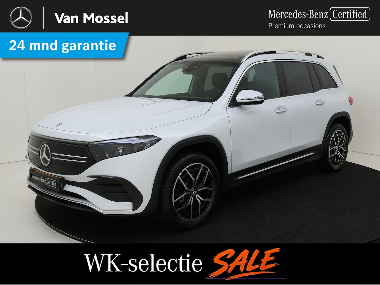 Mercedes-Benz EQB - 250 Business Edition 71 kWh / AMG Line / Leder / 19 inch - AutoWereld.nl