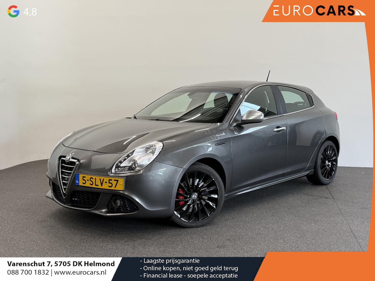 Alfa Romeo Giulietta - 1.4 T Sportiva Automaat Navigatie Cruise Control Parkeersensoren BREMBO Sportremsysteem Cl - AutoWereld.nl