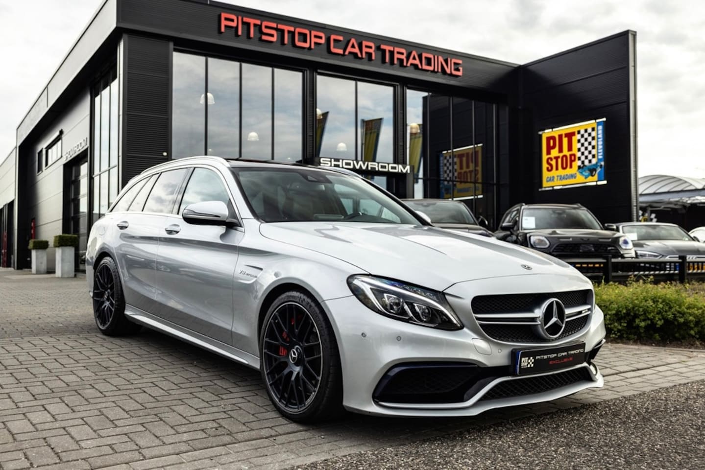 Mercedes-Benz C-klasse Estate - AMG 63 S, 510 PK, Pano, Burmester Premium Audio, Camera! - AutoWereld.nl
