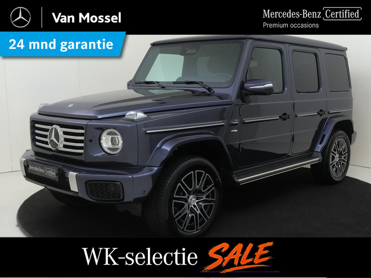 Mercedes-Benz G-klasse - 580 met EQ-Technologie 116 kWh /Schuifdak / Memory-Stoelen / 360Graden-Camera / Lederen-Be - AutoWereld.nl