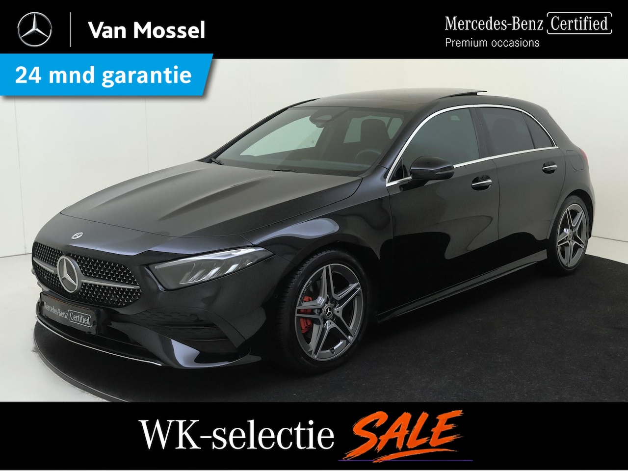 Mercedes-Benz A-klasse - 180 AMG Line / Achteruitrijcamera / Panaroma-dak / - AutoWereld.nl