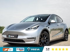 Tesla Model Y - Long Range AWD | 513PK |Dealer Onderhouden | Panoramadak | Trekhaak |