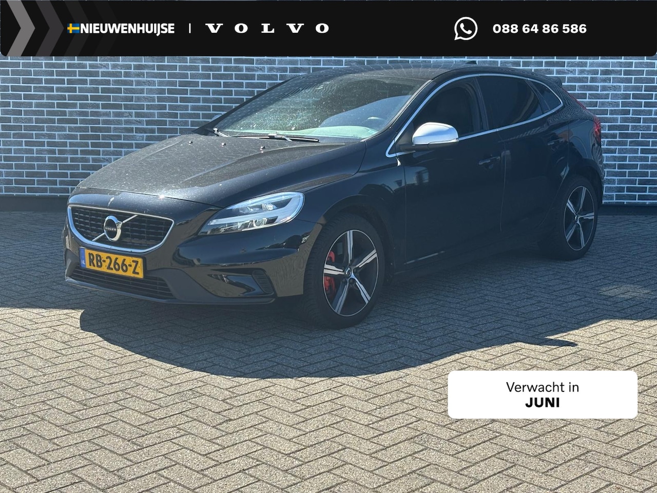 Volvo V40 - 2.0 T4 Business Sport | R-Design | Achteruitrijcamera | Parkeersensoren | LED Koplampen | - AutoWereld.nl