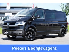 Volkswagen Transporter - 2.0 TDI L2H1 DC 4Motion Black Edition Camera, Adaptieve Cruise, Carplay, LED, 4x4, Stoelve