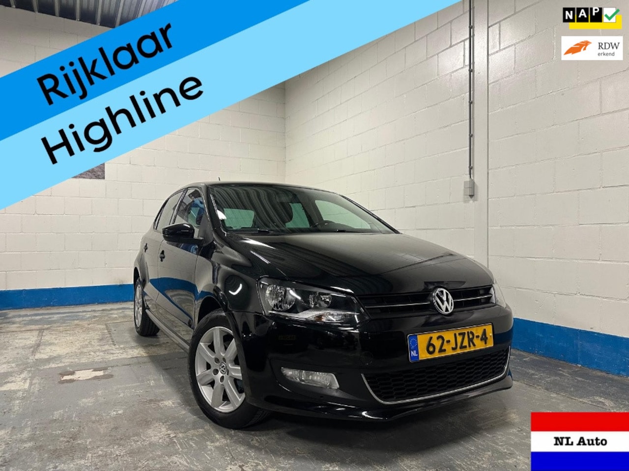 Volkswagen Polo - 1.4-16V Highline Airco/Cruis/Navi/Lmv/Nap! - AutoWereld.nl