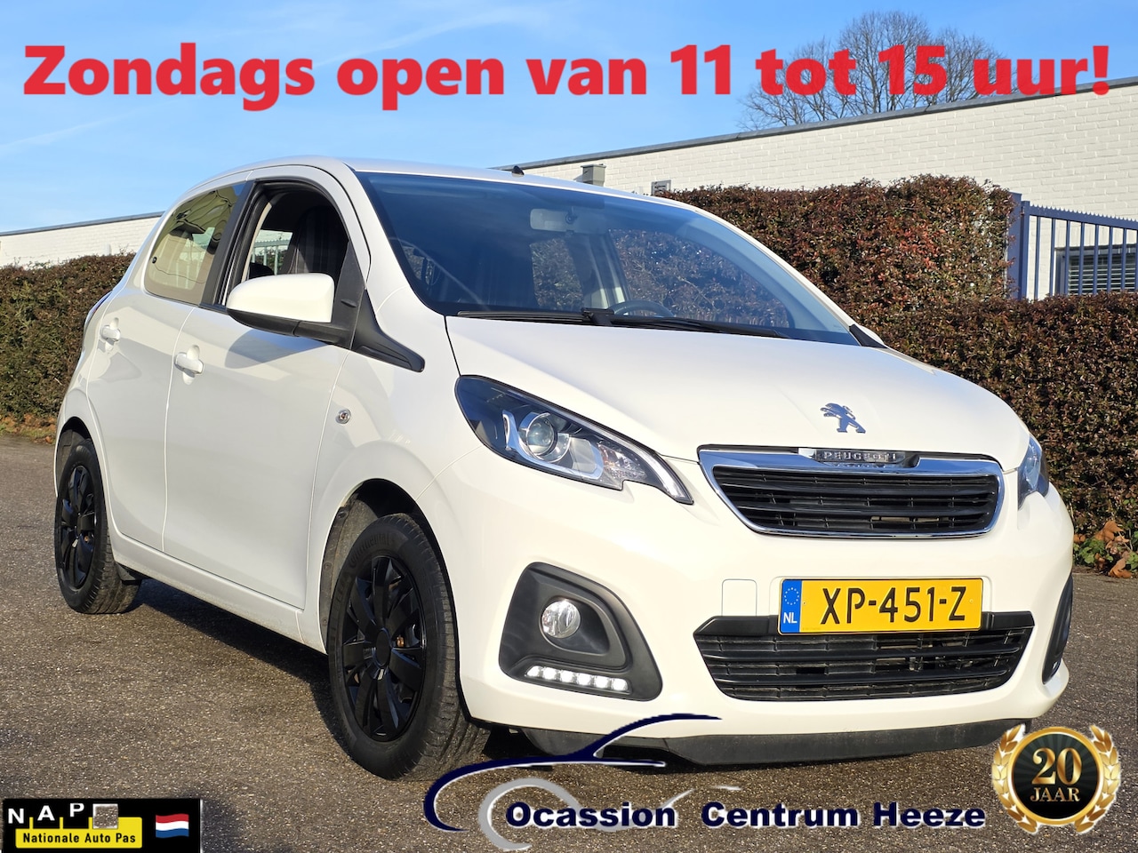 Peugeot 108 - 1.0 e-VTi AUT! 18dkm NAP! APK 8-2027! VAKANTIEGELD WEKEN! - AutoWereld.nl