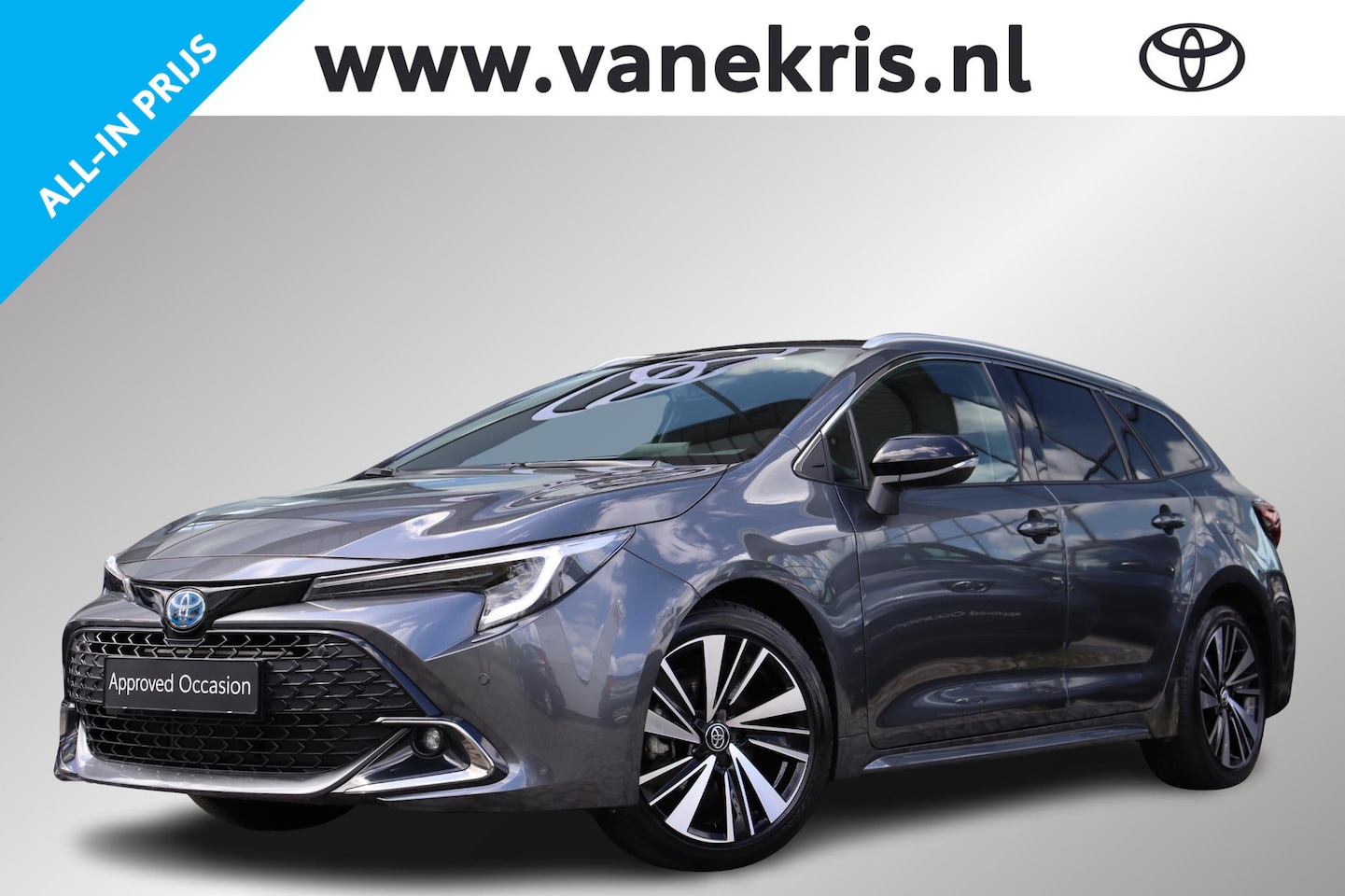 Toyota Corolla Touring Sports - Hybrid 140 Dynamic, Stuurverwarming, Sensoren - AutoWereld.nl