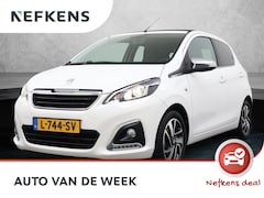 Peugeot 108 - Allure TOP 72pk | Navigatie via Apple Carplay / Android Auto | Elektrisch vouwdak | Achter