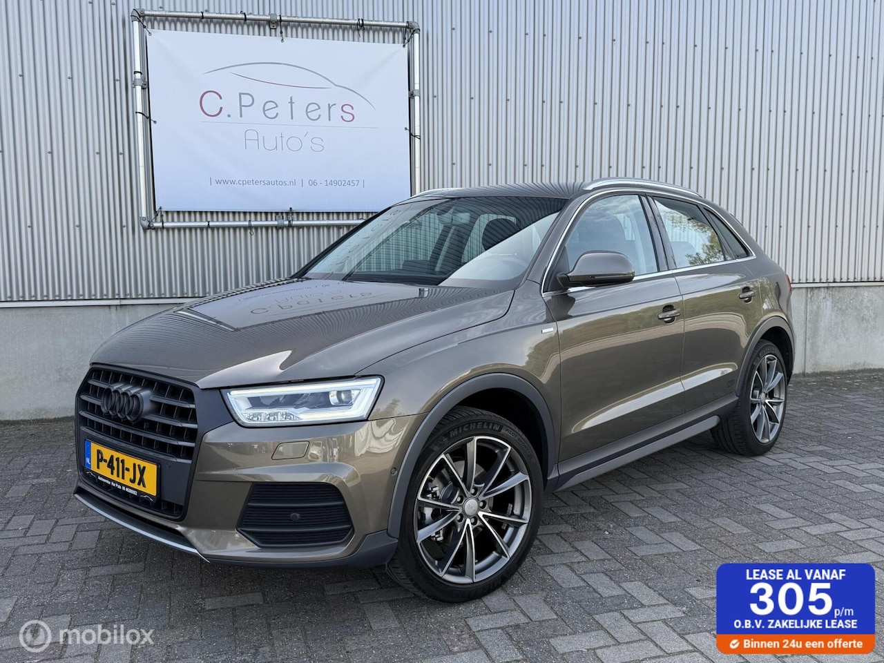 Audi Q3 - 1.4 TFSI CoD Pro Line 2015 / S-Line / Trekhaak / Camera / Navigatie / Keyless / 19” / NAP - AutoWereld.nl