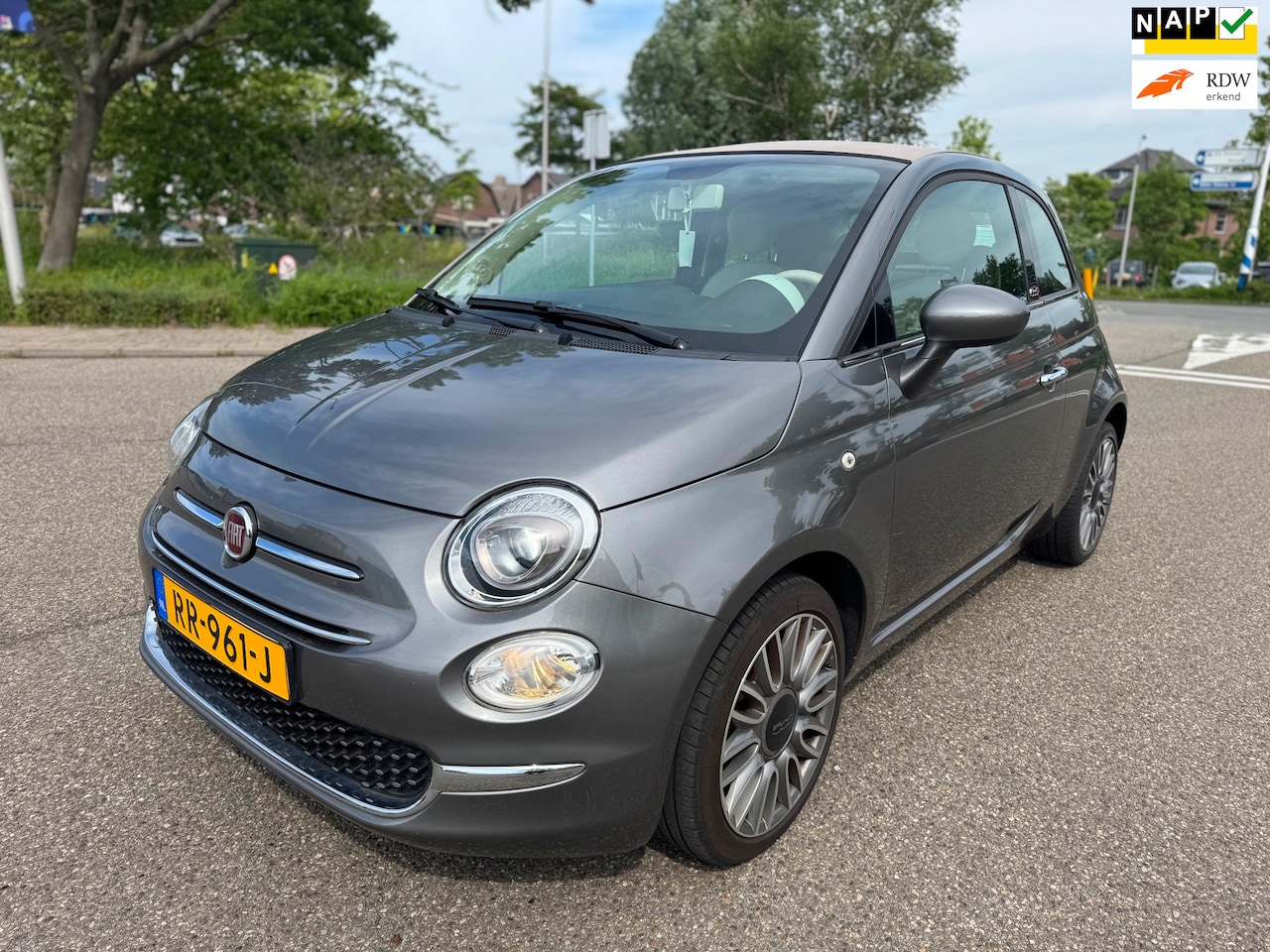 Fiat 500 C - 0.9 TwinAir Turbo Lounge / automaat / airco / nap… - AutoWereld.nl