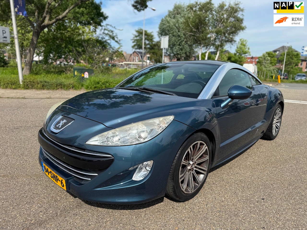 Peugeot RCZ - 1.6 THP / dealer.onderhouden / airco / leder / navi / cruise.control / pdc / lmv / nap.. - AutoWereld.nl