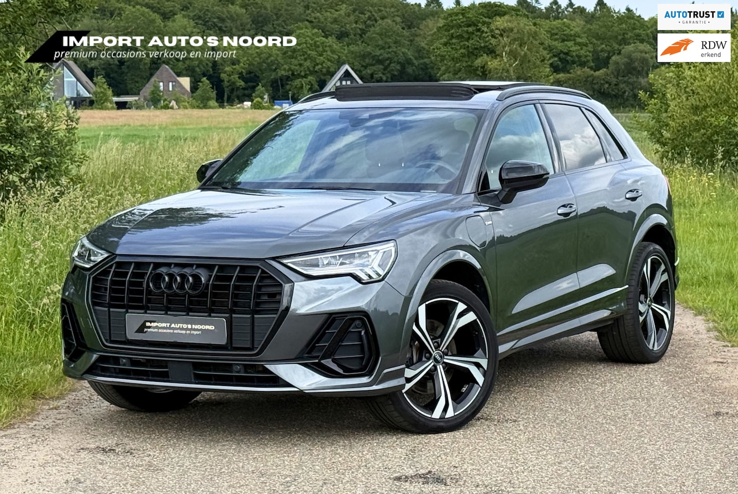 Audi Q3 - 45 TFSI e S edition 20 inch Pano Sfeerverlichting ACC camera Trekhaak - AutoWereld.nl