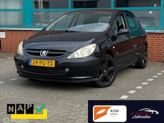 Peugeot 307 - 1.6-16V Navtech / APK / NAP /ZWART / RIJDT GOED
