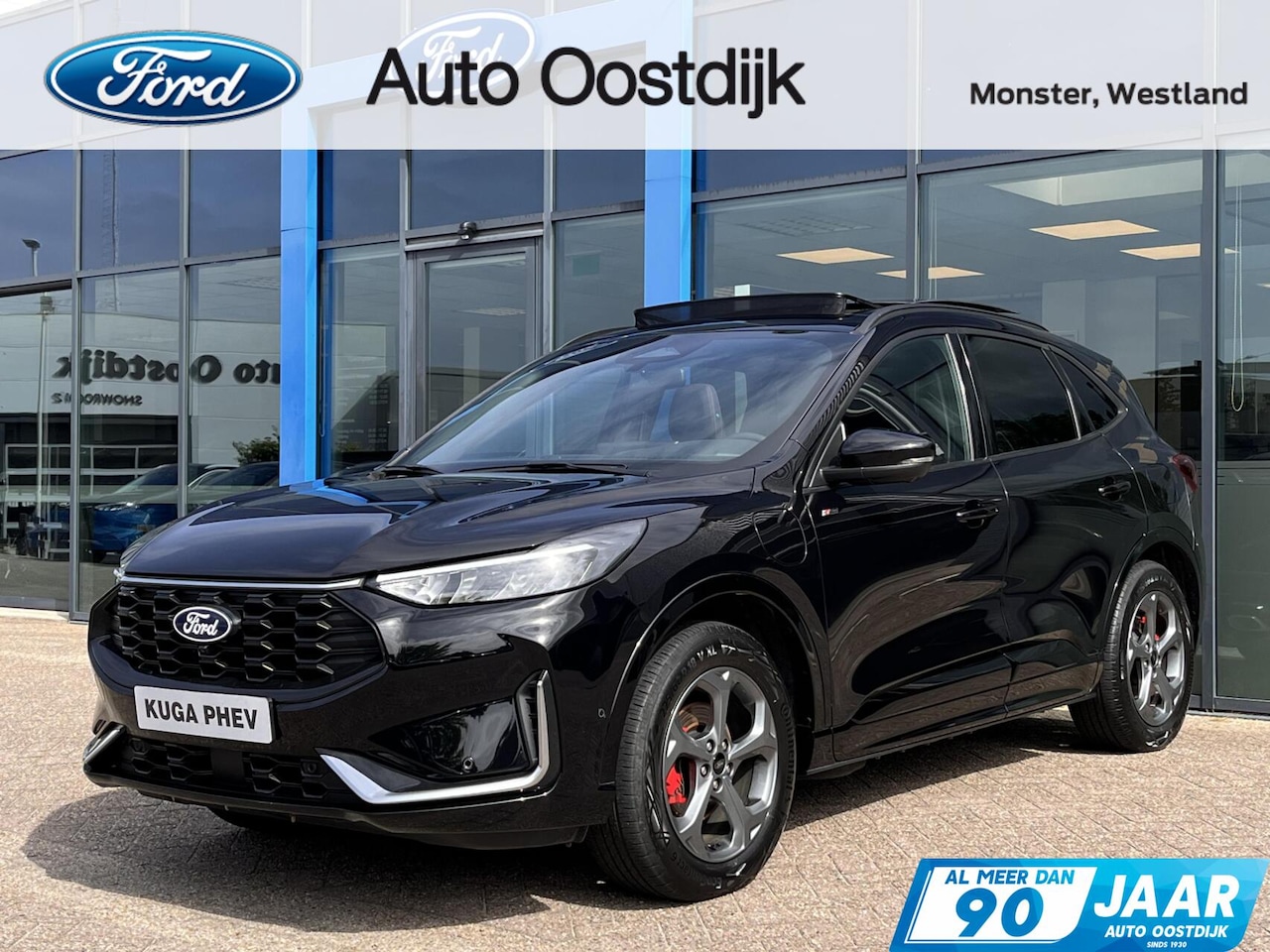 Ford Kuga - 2.5 PHEV ST-Line X 243PK Panodak Winterpack Adaptieve Cruise AGR-Stoelen B&O Full-LED 360- - AutoWereld.nl