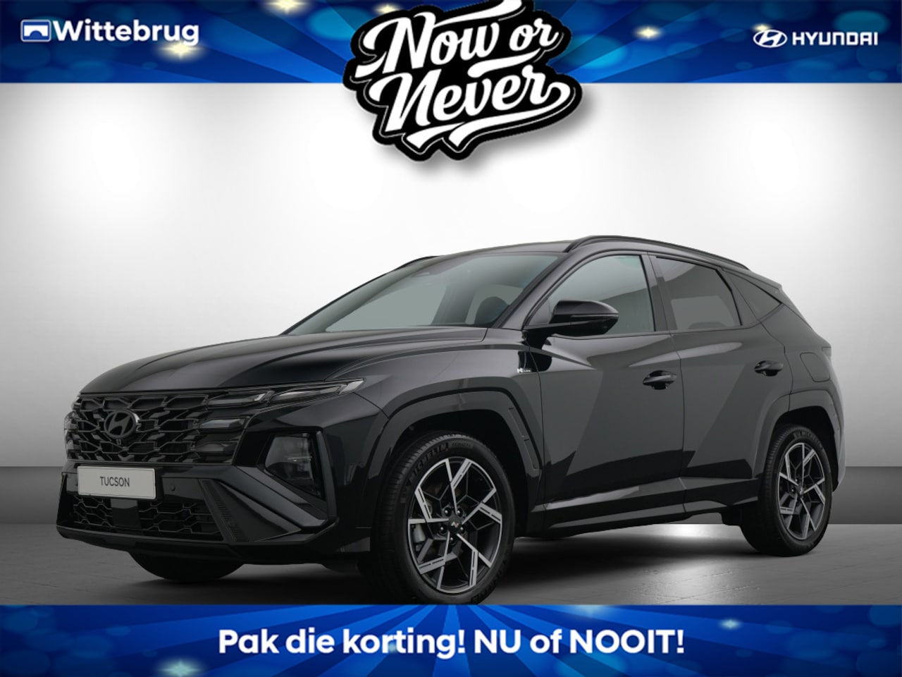 Hyundai Tucson - 1.6 T-GDI PHEV N Line Plug-In Hybride Automaat met Navigatie, Elektrische stoelverstelling - AutoWereld.nl