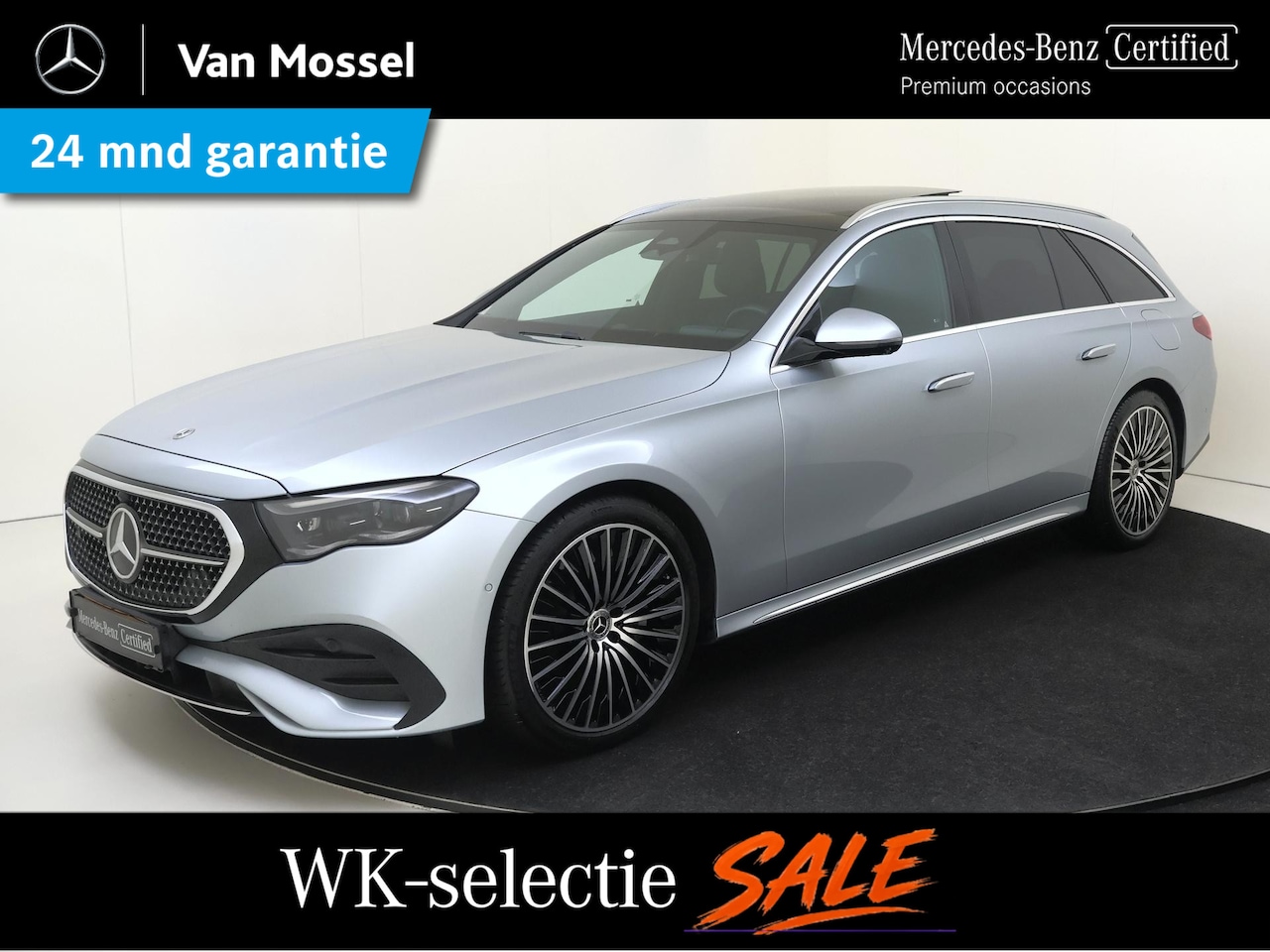 Mercedes-Benz E-klasse Estate - 300 e AMG Line Premium pakket /Panoramadak /Burmester 4D /Distronic /360 Camera /Nappa Led - AutoWereld.nl