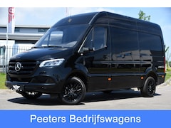 Mercedes-Benz Sprinter - 319 V6 3.0 CDI L2H2 Black Edition Camera, Cruise, Carplay, LED, Automaat, 190pk, Multimedi