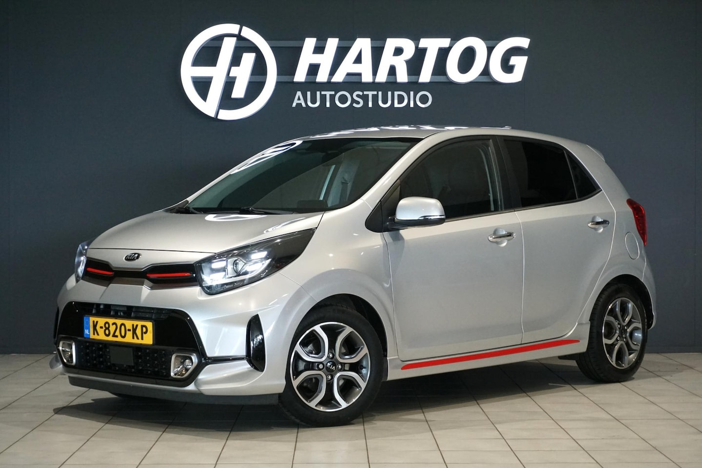 Kia Picanto - 1.0 DPi GT-Line *dealer onderhouden* + CAMERA / LEDER / KEYLESS - AutoWereld.nl