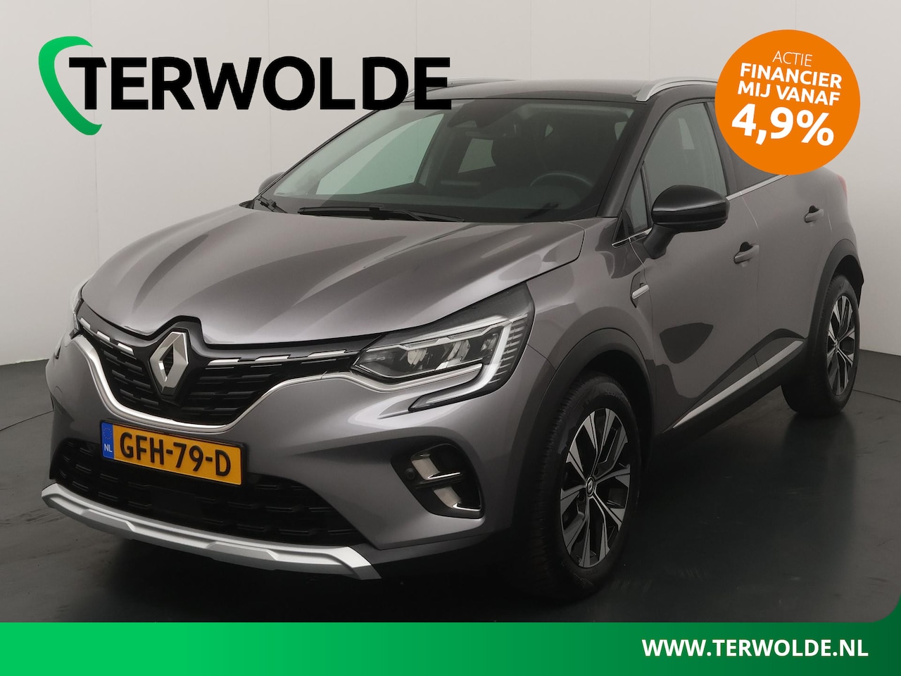 Renault Captur - techno mild hybrid 140 | Adapt. Cruise | Stoel-, Stuur- & Voorruitverw. | Groot Navi | - AutoWereld.nl