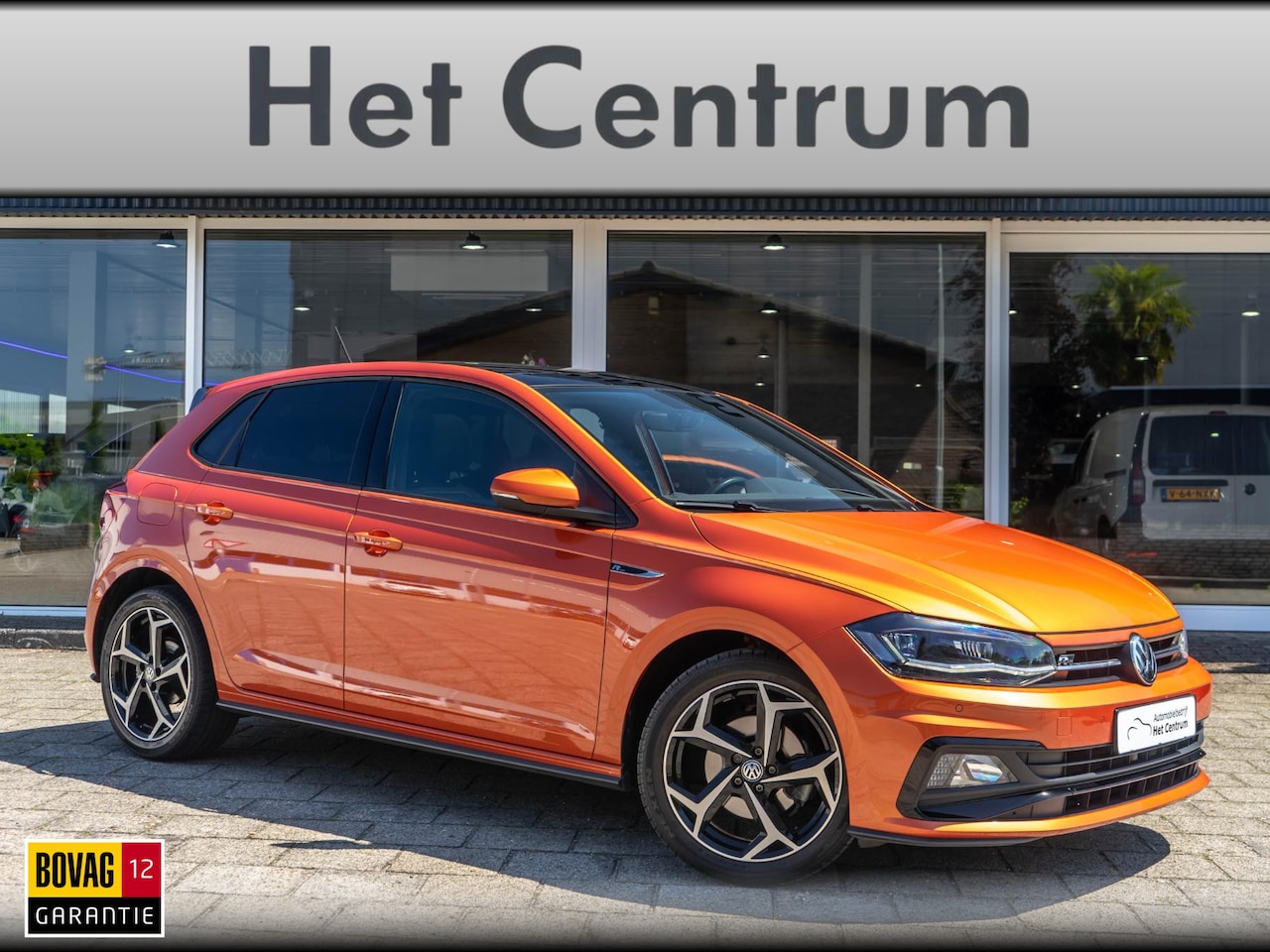 Volkswagen Polo - 1.0 TSI Highline R-line -Panorama-Keyless-Camera-Dig Cockpit-17"-Carplay-ACC-Stoelverwarmi - AutoWereld.nl