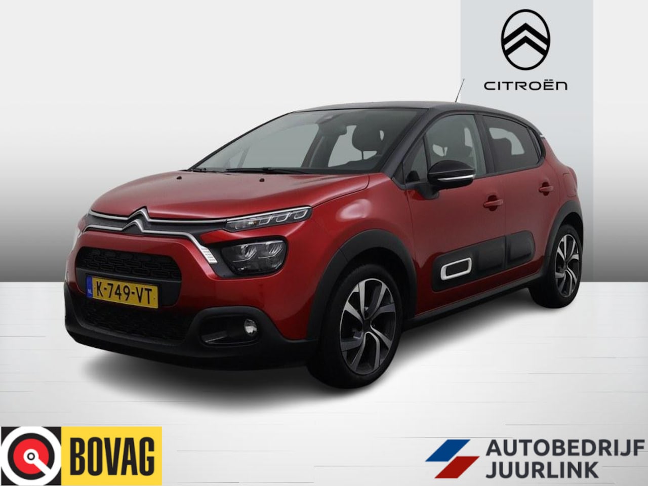 Citroën C3 - 1.2 PureTech Shine Navi/Led/Ecc/Lmv/CarPlay - AutoWereld.nl
