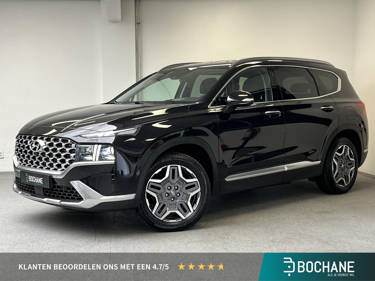 Hyundai Santa Fe - 1.6 T-GDI PHEV Premium 7p. | 97% SOH | 1e-EIG | 360 CAMERA | - AutoWereld.nl