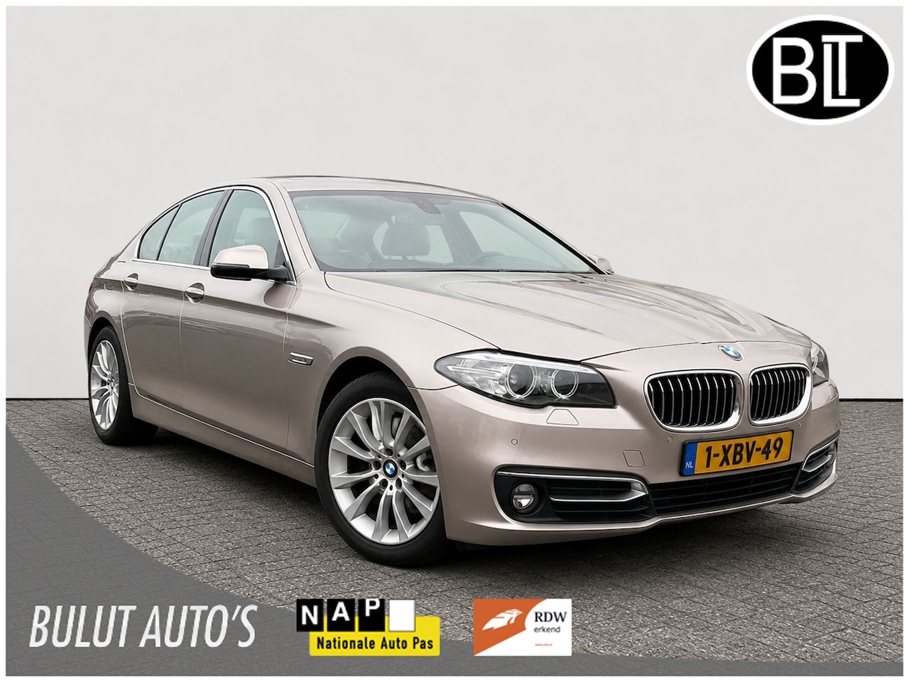 BMW 5-serie - 520i Last Minute Edition AUTOMAAT* LEER* TREKHAAK - AutoWereld.nl