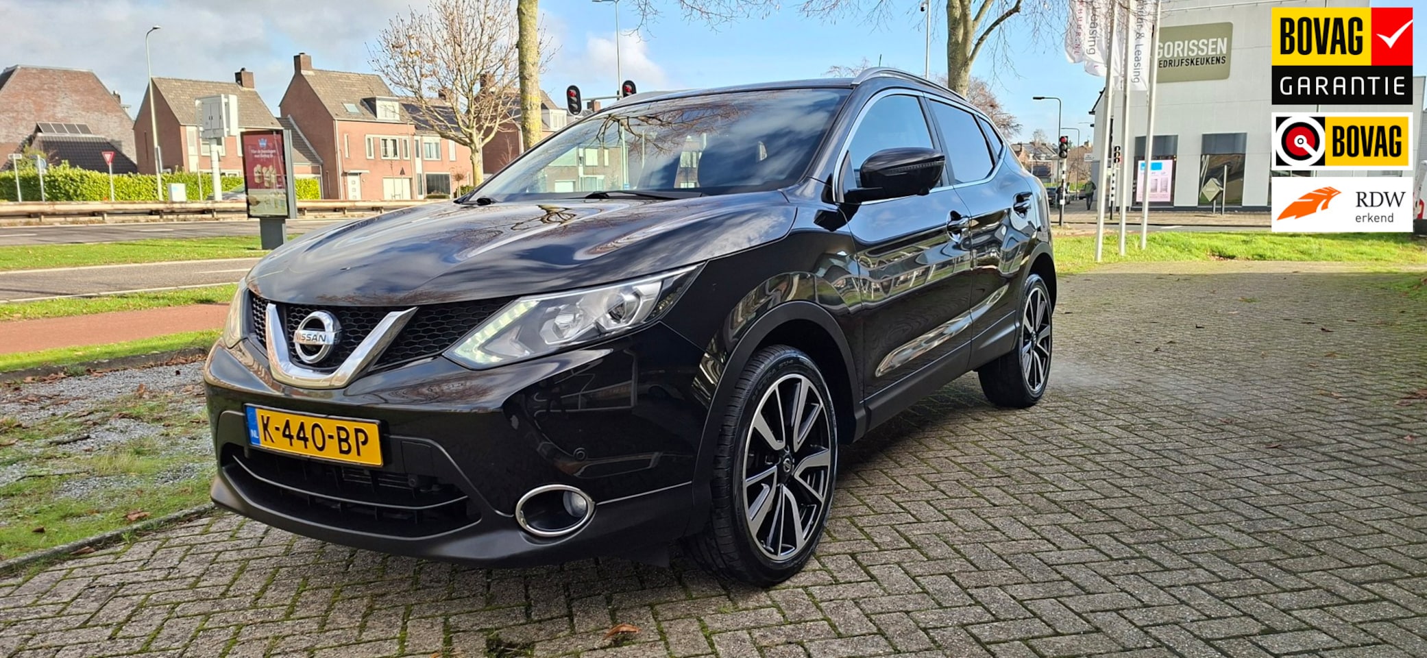 Nissan Qashqai - 1.2 Tekna automaat/leder/stoelverwarming/bluetooth - AutoWereld.nl