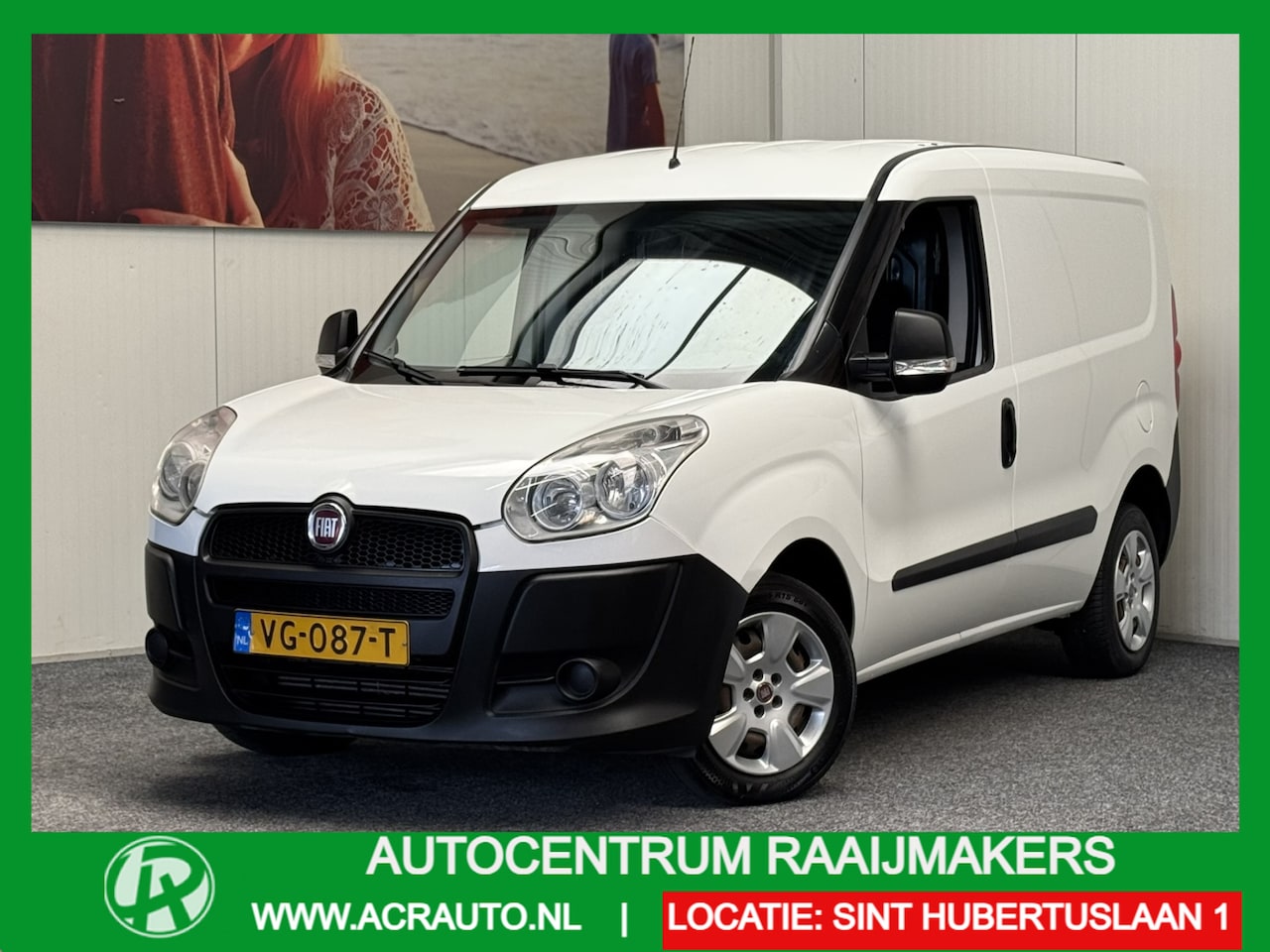 Fiat Doblò Cargo - 1.3 MULTIJET ACTUAL AIRCO MEDIA VOORBEREIDING TREKHAAK SCHUIFDEUR RECHTS OPENSLAANDE DEURE - AutoWereld.nl