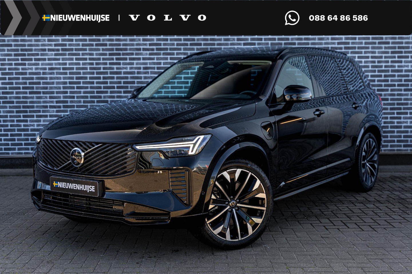 Volvo XC90 - 2.0 T8 Plug-in hybrid AWD Ultra Dark | PHEV | Luchtvering | Head-up Display | 360 Graden C - AutoWereld.nl