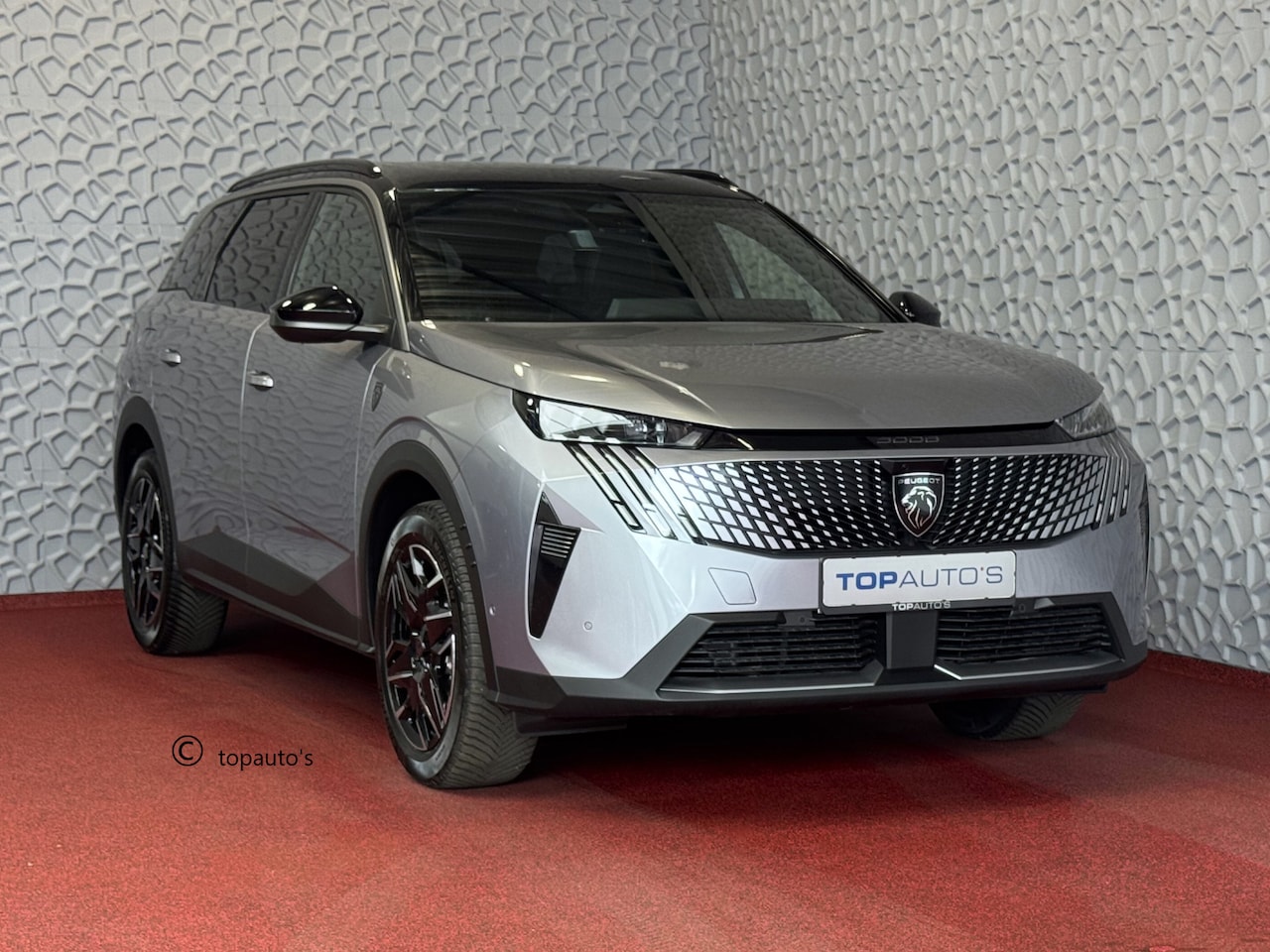Peugeot 5008 - 1.2 HYBRID 145e. NIEUWE AUTO PANODAK GT LINE AUT. CARPLAY NAVI STOELVERW KEYLESS 7P 7 Pers - AutoWereld.nl