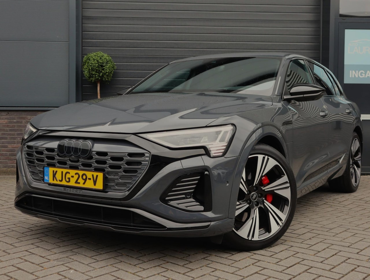 Audi Q8 e-tron - 55 quattro S Edition 115 kWh | 94% SOH | Pano | B&O | 22Kw Boordlader | Airco separaat | H - AutoWereld.nl