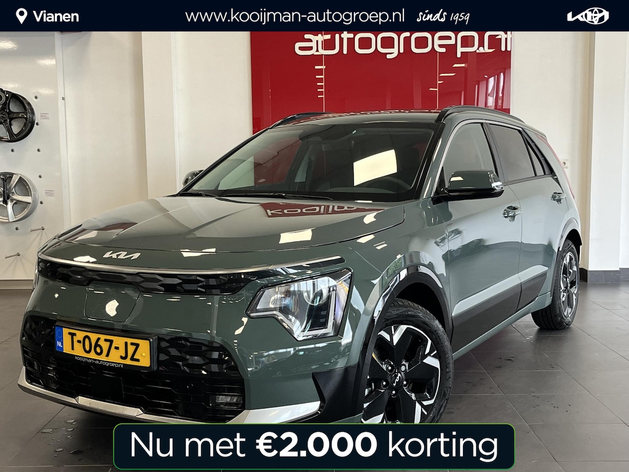Kia Niro EV - Edition 64.8kWh Edition 64.8 kWh ,Apple Carplay/Android Auto ,Adaptive cruise control ,Stoel/Stuurverwarmi - AutoWereld.nl