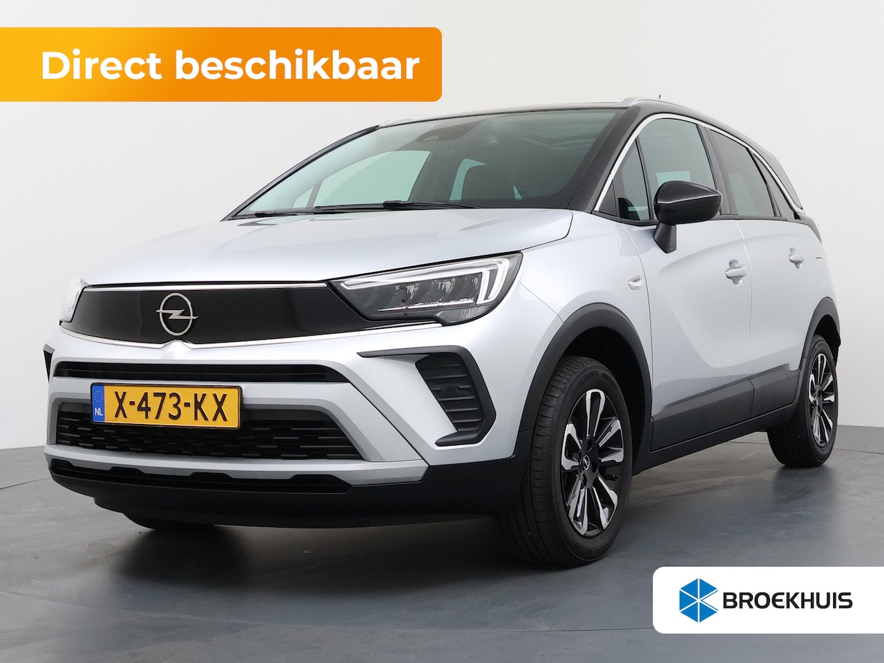 Opel Crossland - 1.2 Turbo Elegance / Navigatie / Camera / Panoramadak / Parkeersensoren / LED / ECC - AutoWereld.nl