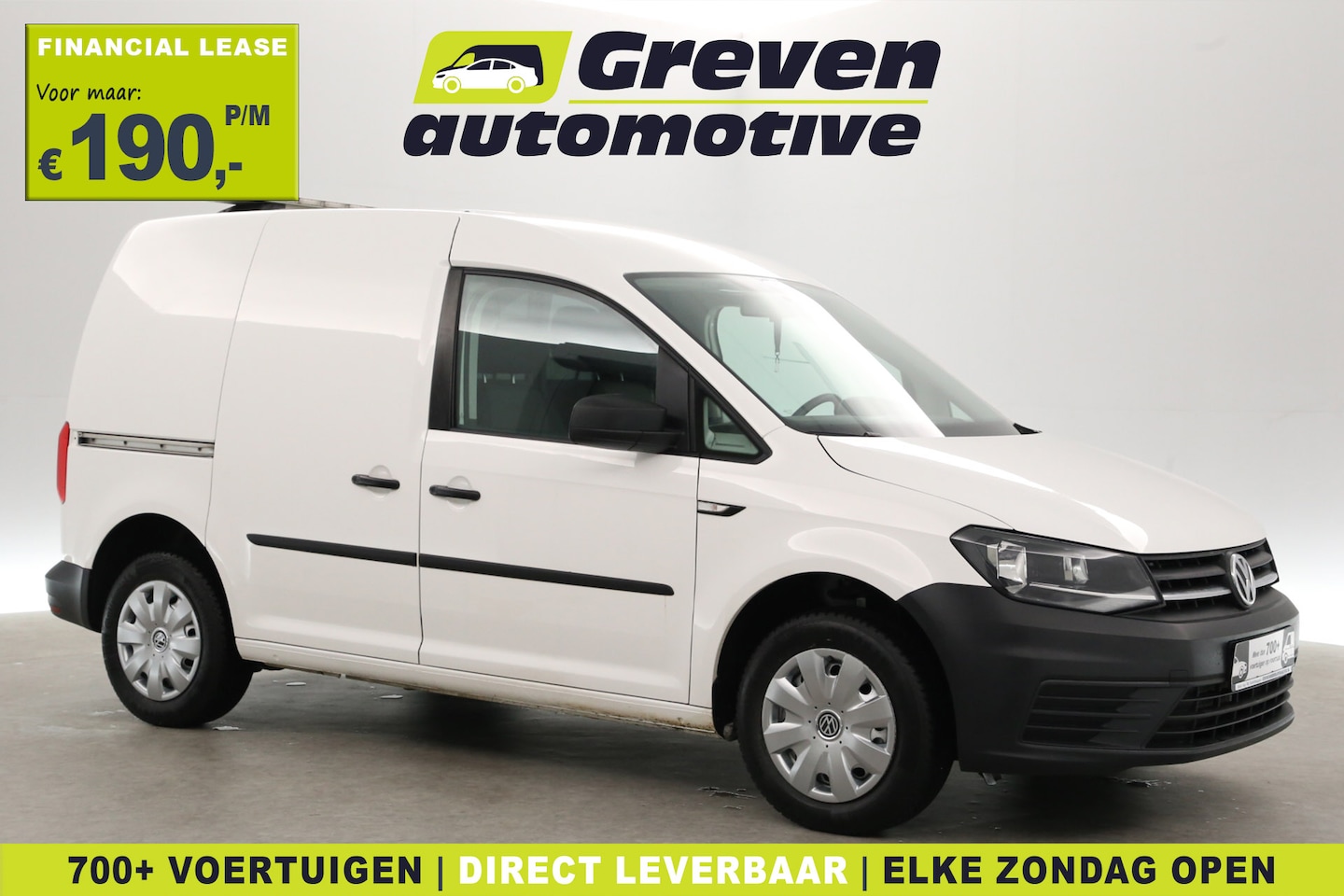 Volkswagen Caddy - 2.0 TDI | 102PK | Airco | Cruise | Trekhaak | Zwaailamp - AutoWereld.nl