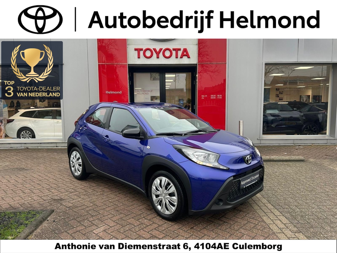 Toyota Aygo X - 1.0 VVT-i MT Play Navigatie Apple CarPlay/Android Auto | Achteruitrij camera | Adaptieve c - AutoWereld.nl
