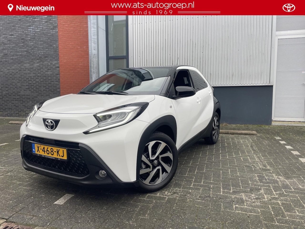Toyota Aygo X - 1.0 VVT-i MT Pulse |17.000 KM | Bitone wit/zwart | Org NL en 1e Eigenaar | - AutoWereld.nl