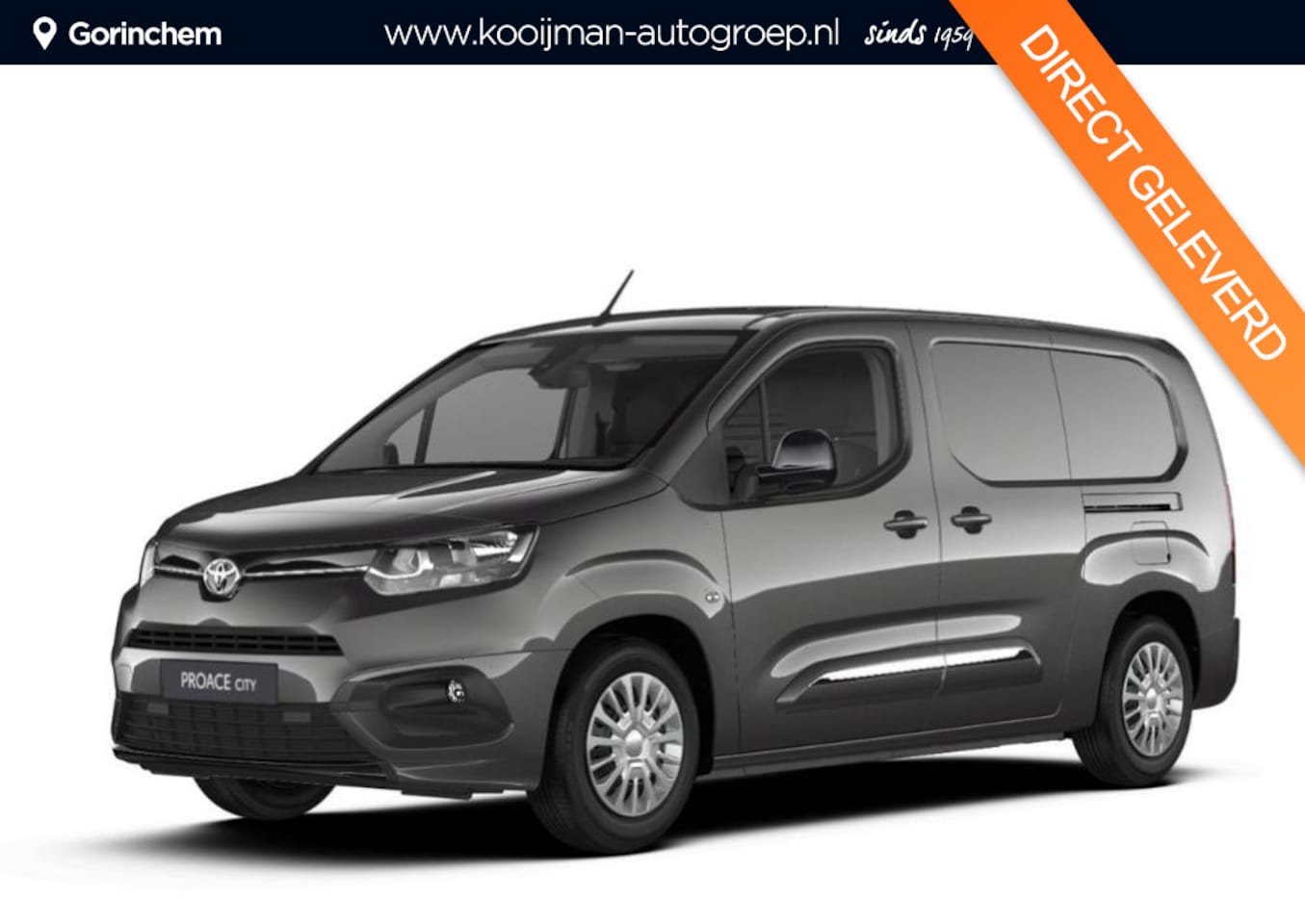 Toyota ProAce City - 1.5 D-4D Prof Long | NIEUW & DIRECT LEVERBAAR | 2 Schuifdeuren | PDC V+A | Navigatie | Bli - AutoWereld.nl