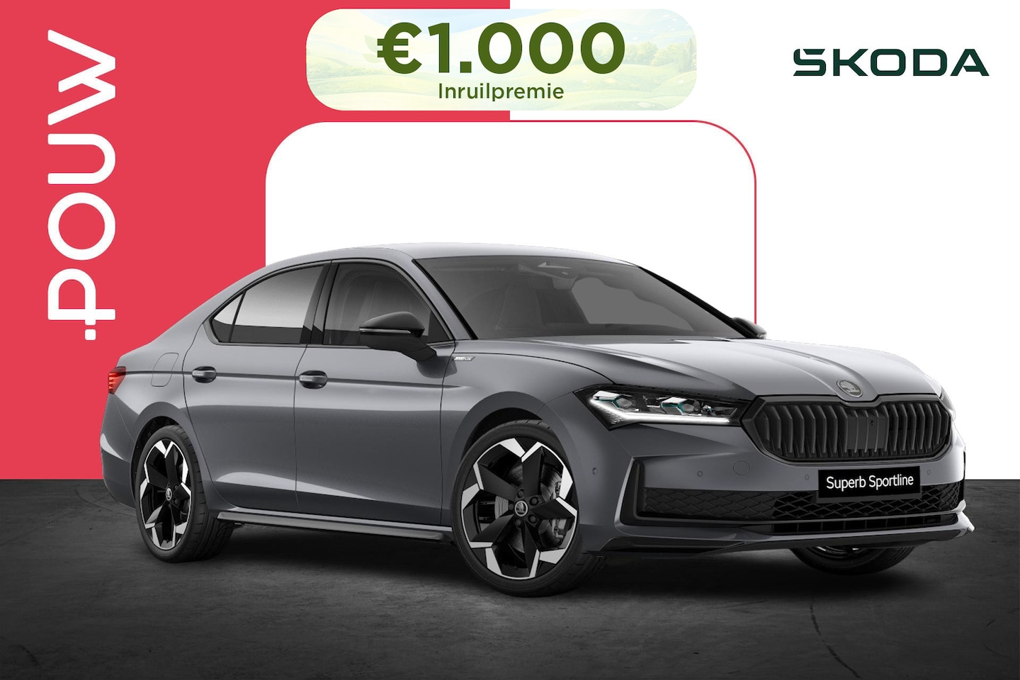 Skoda Superb - 1.5 TSI 272pk PHEV Sportline Business | 19" Velgen | CANTON Soundsystem - AutoWereld.nl