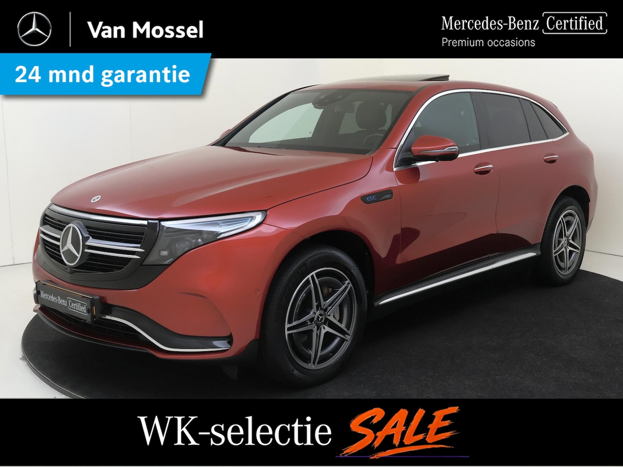 Mercedes-Benz EQC - 400 4MATIC Business Solution AMG 400 4MATIC Business Solution AMG 80 kWh - AutoWereld.nl