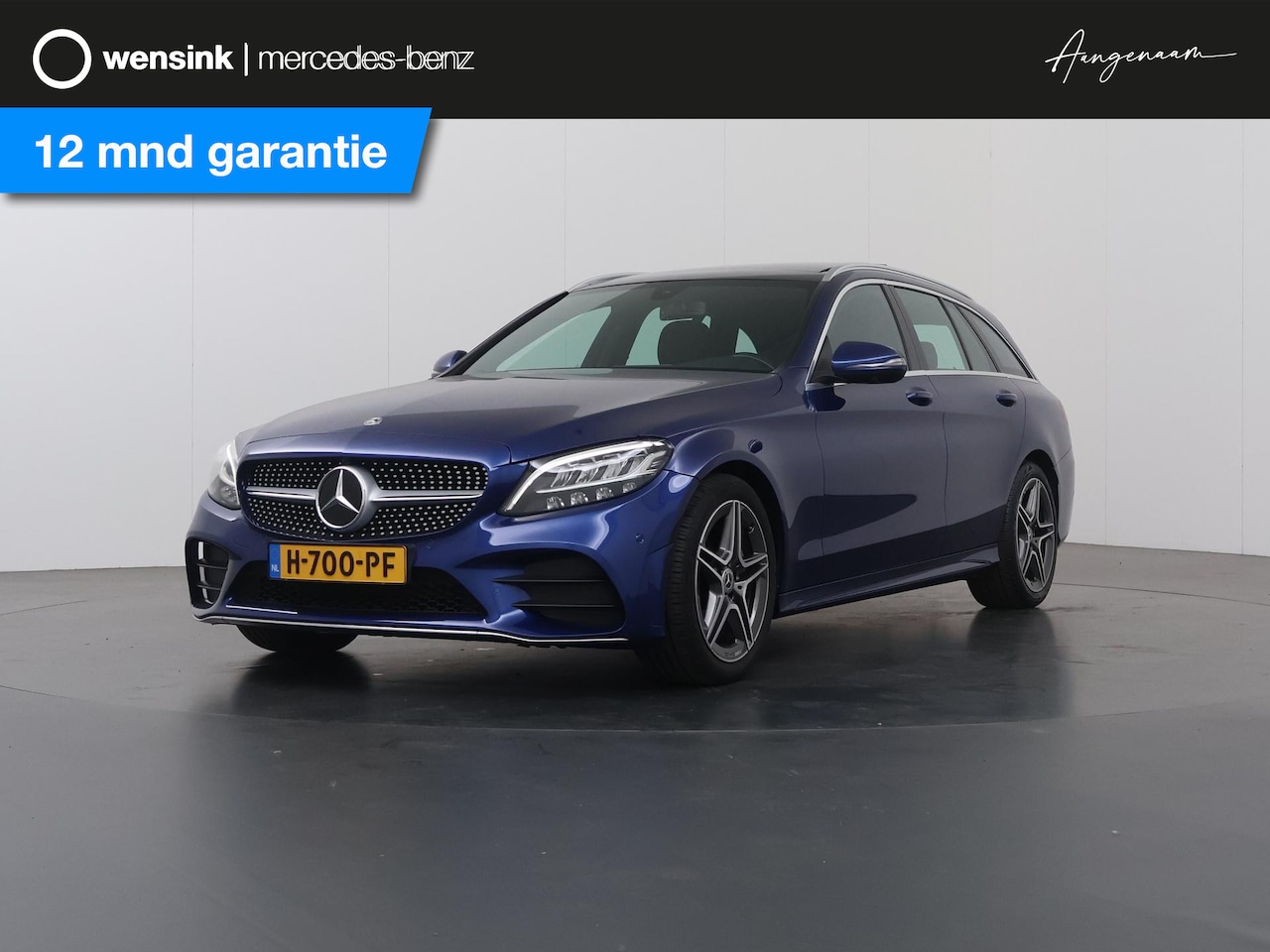Mercedes-Benz C-klasse Estate - 200 Business Solution AMG | Panoramadak | Widescreen | Stoelverwarming | Navigatie | High - AutoWereld.nl