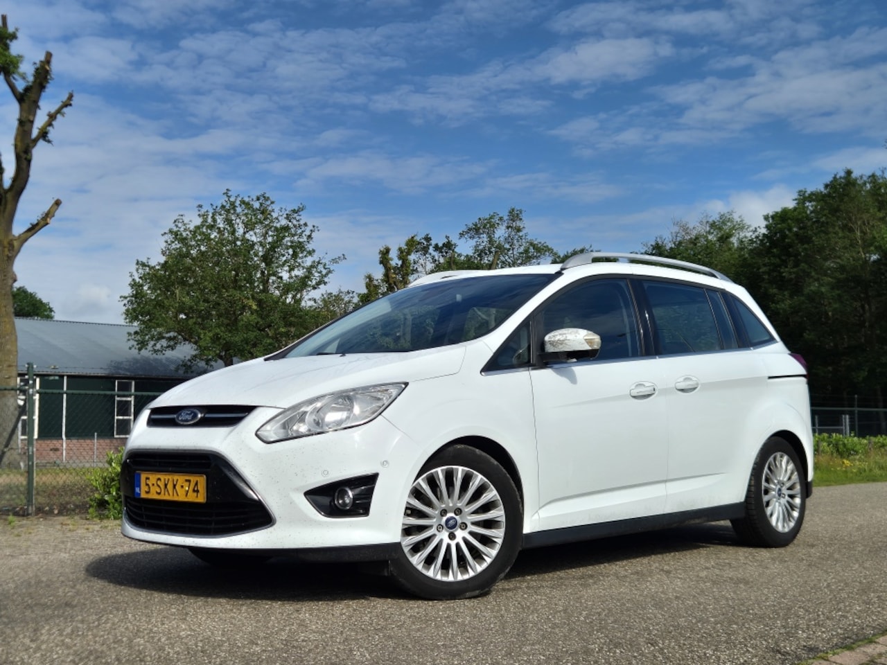 Ford Grand C-Max - 1.0 Titanium 7p. Volledige motorrevisie + distributie! - AutoWereld.nl