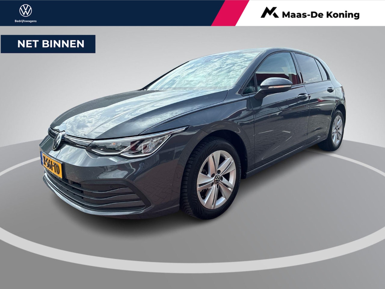 Volkswagen Golf - 1.0 eTSI 110pk DSG Life Business · Camera · Apple/Android Car Play · ACC · Sfeerverlichtin - AutoWereld.nl