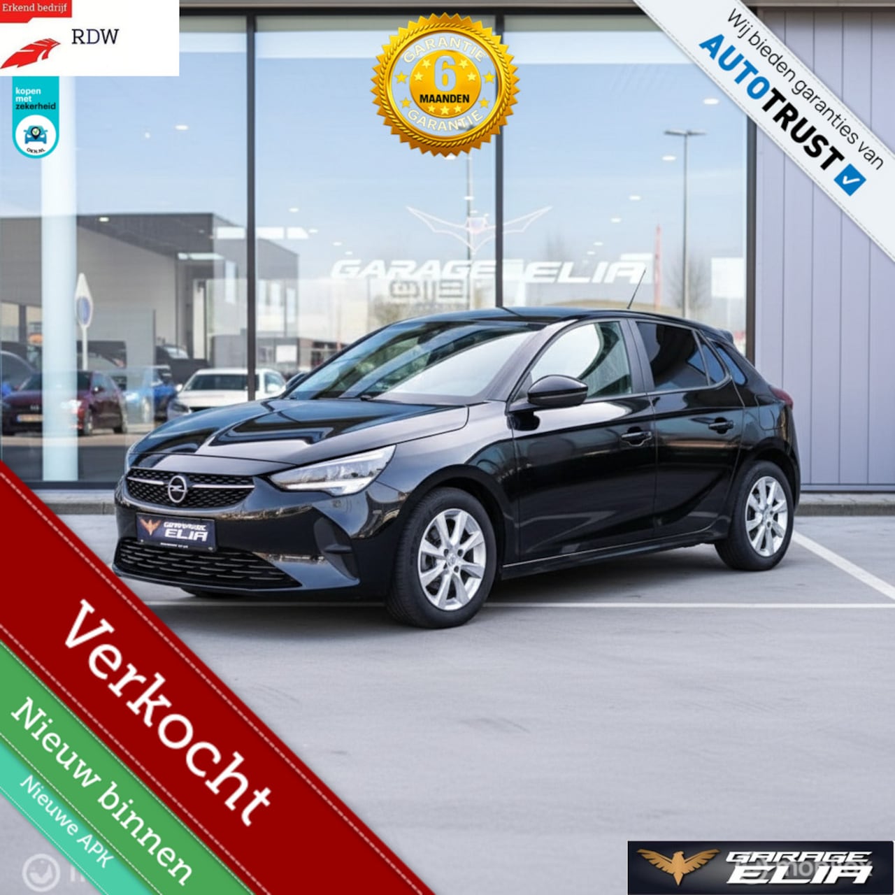 Opel Corsa - Elegance Edition 1.2 Turbo – PDC CAM –6m Garantie - AutoWereld.nl