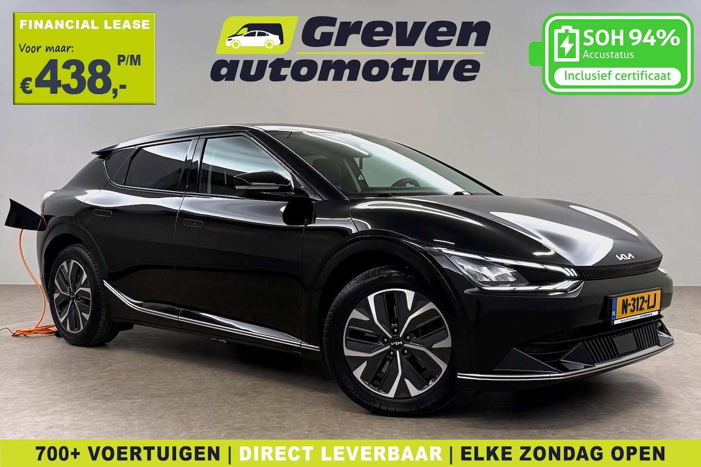 Kia EV6 - Plus 77.4 kWh | Snelladen | SOH 94% | Virtual | Camera | Sfeer | Carplay | Memory | Adap. - AutoWereld.nl