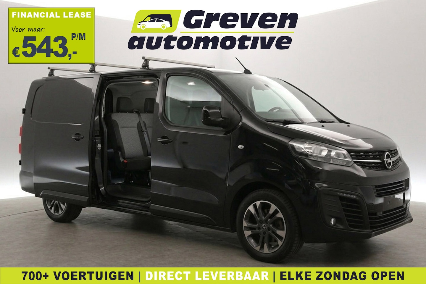 Opel Vivaro-e - L3H1 75 kWh | Snelladen | Dubbele Cabine | SOH 98% | Elektrisch | Airco | Cruise - AutoWereld.nl